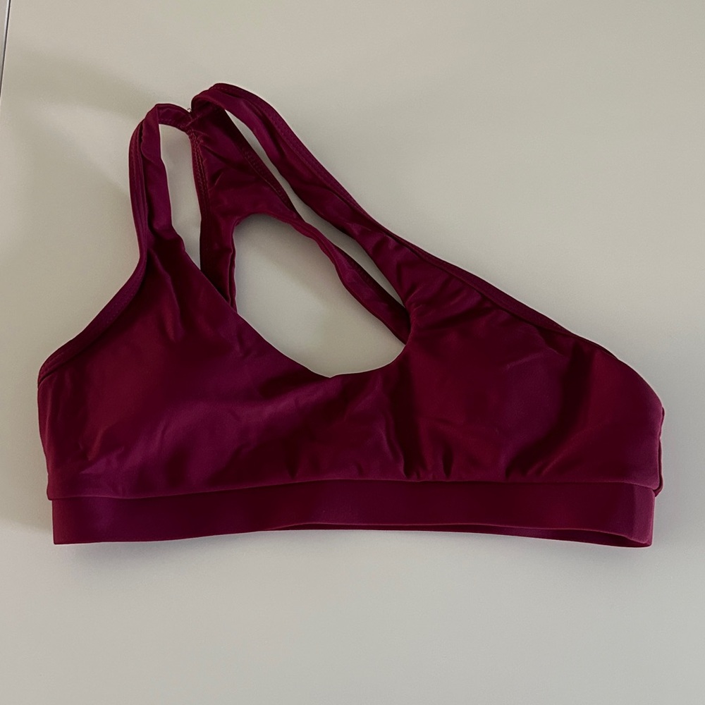 Women's Burgundy bikini top